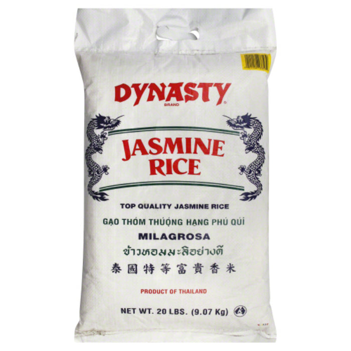 DYNASTY RICE JASMINE 20 LB - Pack of 1