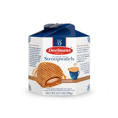 Daelmans - Stroopwafels Coffee Hex, 8.11 Oz - Pack Of 9