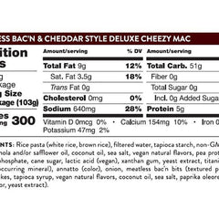 Daiya-Mac & Cheese Meatless Bacon Cheddar