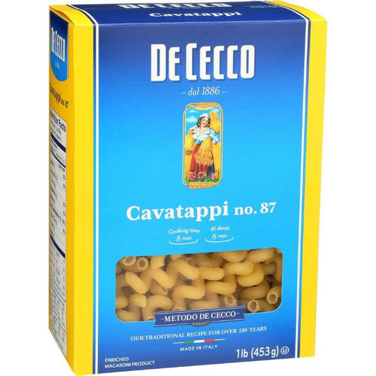 De Cecco - Cavatappi Pasta, 16 Oz - Pack Of 12