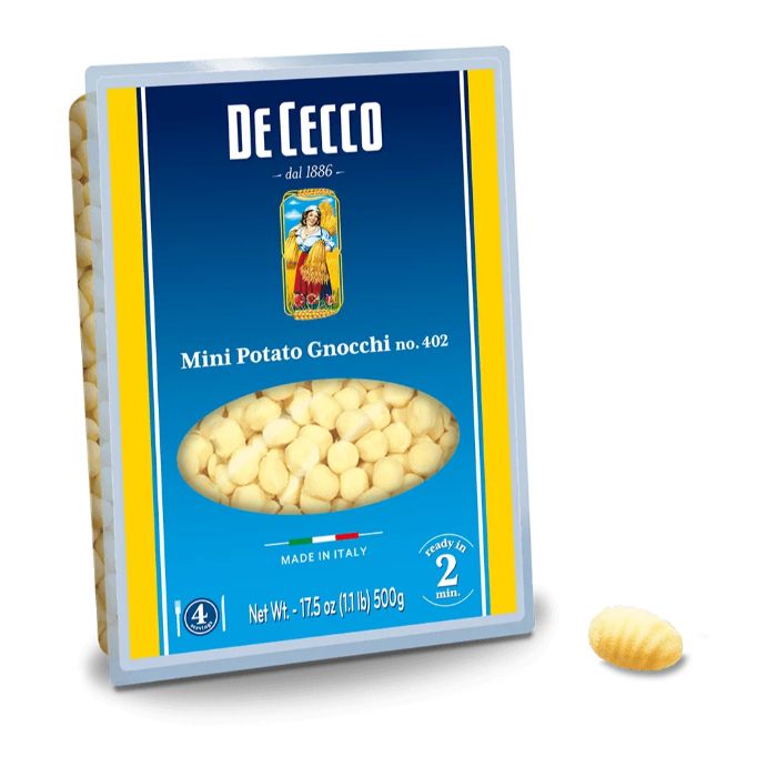 De Cecco - Mini Gnoccchi Potato Pasta, 17.5 Oz - Pack Of 12