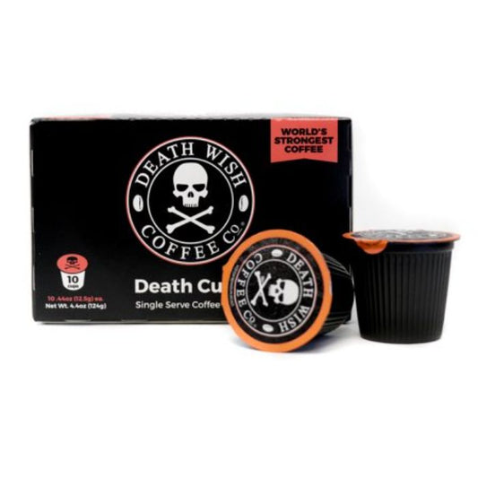 Death Wish Coffee - Ss Caps 10 Ct 10 Cp - Pack Of 6