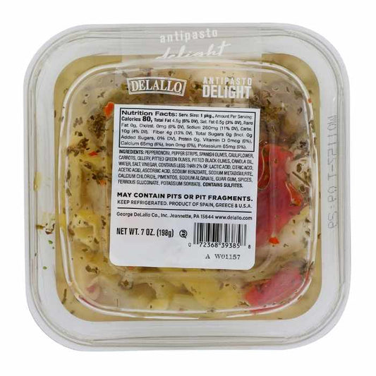 Delallo - Antipasto Delight - back