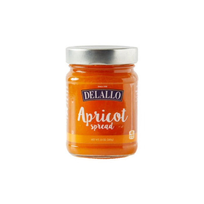 Delallo - Apricot Spread 10 oz Jar | Pack of 6