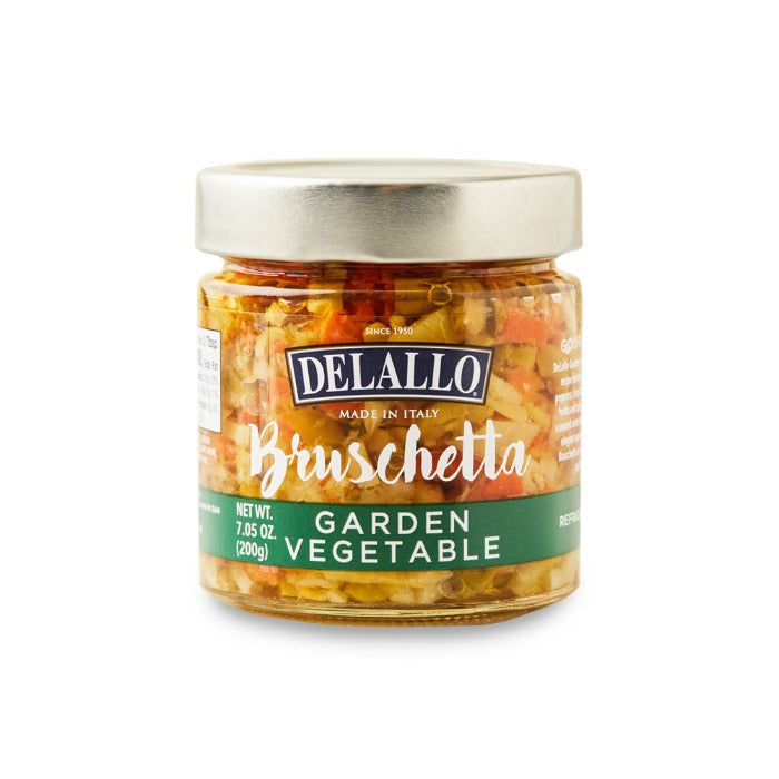 Delallo - Bruschetta Vegetable, 7.05 OZ | Pack of 6