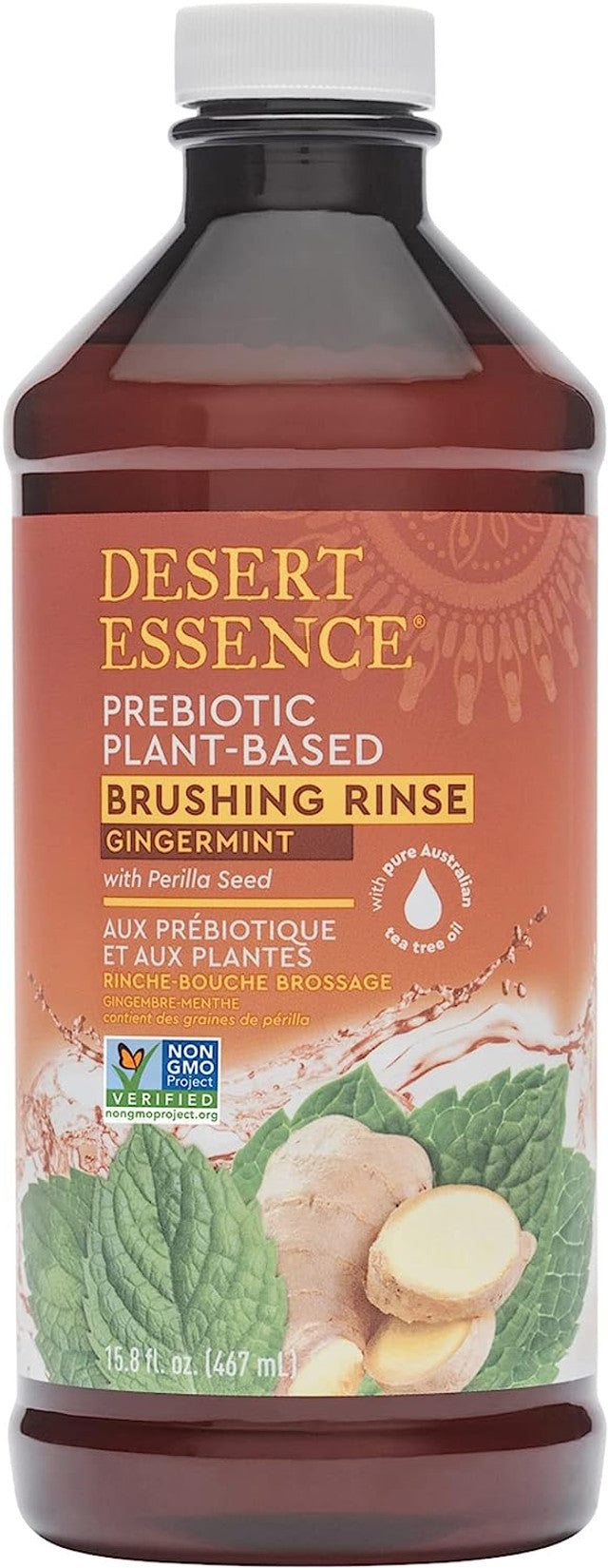 Desert Essence - Brushing Rinse Gingermint, 15.8 Oz