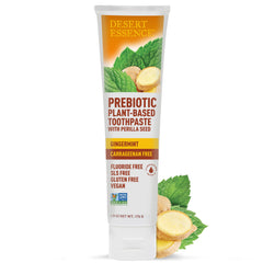 Desert Essence - Plant-Based Toothpaste, Gingermint, 6.25 oz