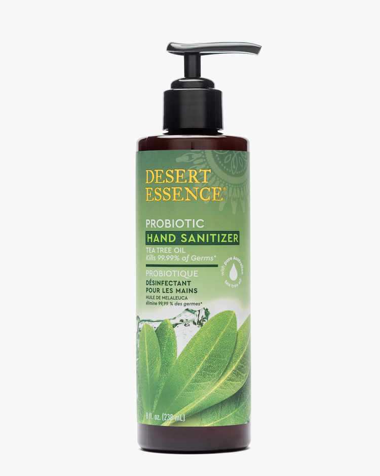 Desert Essence - Probiotic Hand Sanitizer Tea Tree, 8 oz