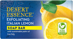 Desert Essence  - Soap Bar Exfoliating Italian Lemon, 5  Oz