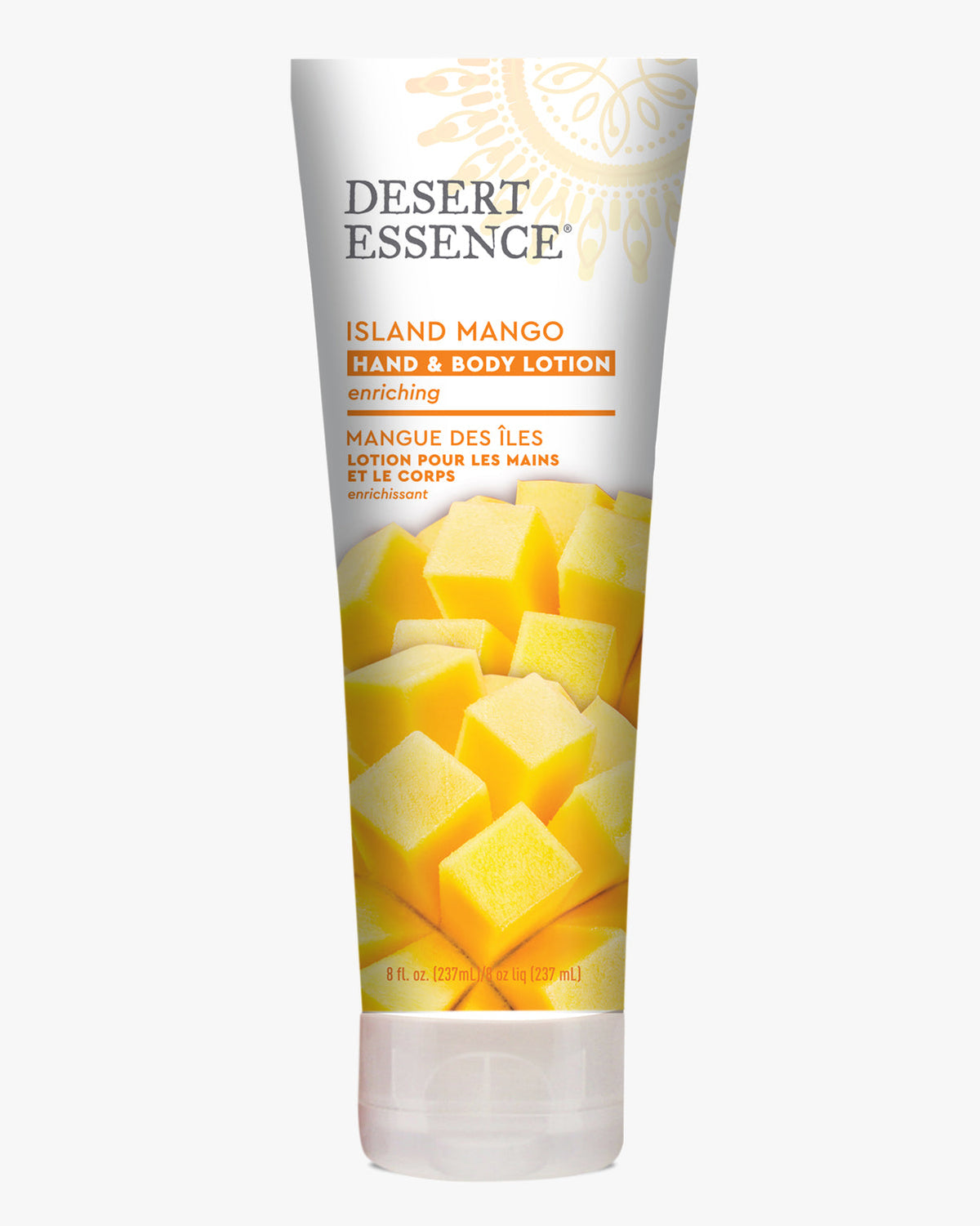 Desert Essence Enriching Hand & Body Lotion Island Mango 8Oz