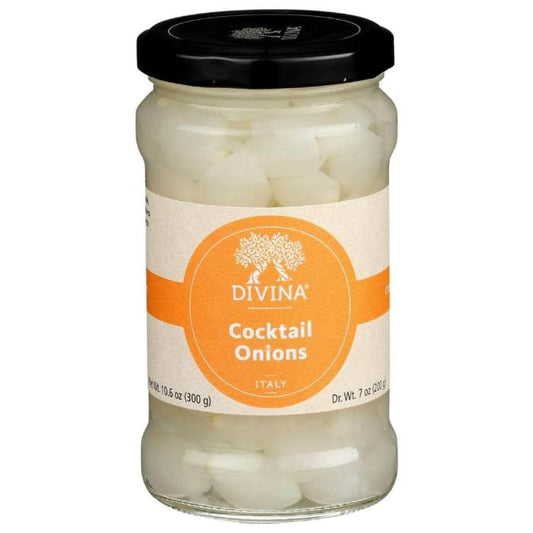 Divina - Onions Cocktail 7 Oz - Pack Of 6