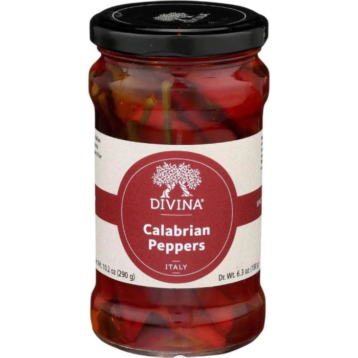 Divina Peppers Calabrian 9.2 Oz - Pack Of 6