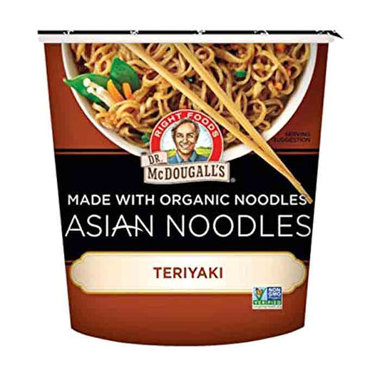 Dr. McDougall's - Teriyaki Noodle Soup Cup, 1.9oz