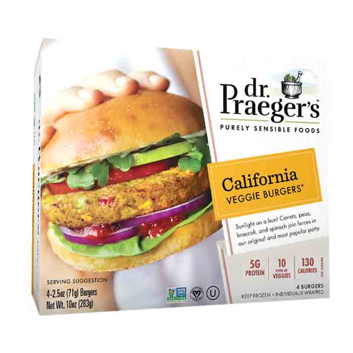 Dr Praeger's - Burger Veggie - California, 10oz