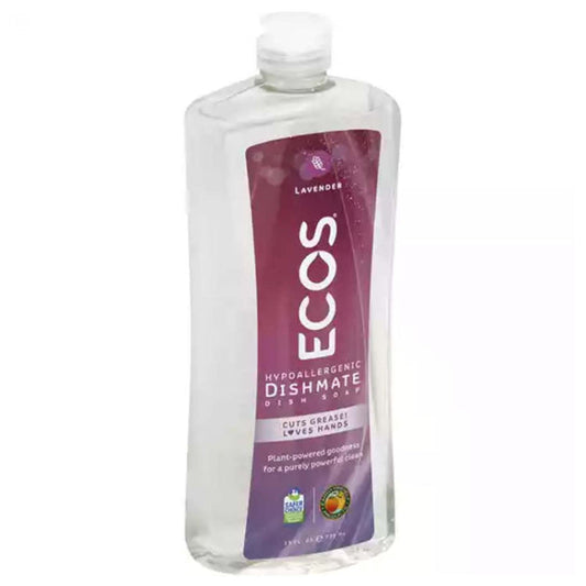 ECOS DISHMATE LAVENDAR 25 OZ