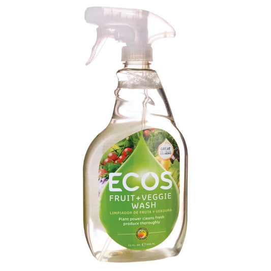 ECOS HSHLD CLNG FRUIT VEG WASH 22 OZ 