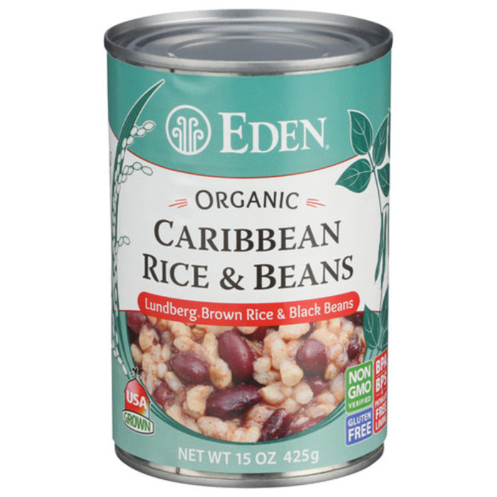 EDEN FOODS RICE N BEAN CARIBBN BLAC 15 OZ - Pack of 1