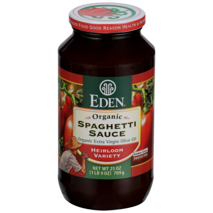 EDEN FOODS SAUCE SPAGHETTI ORG 25 OZ - Pack of 1