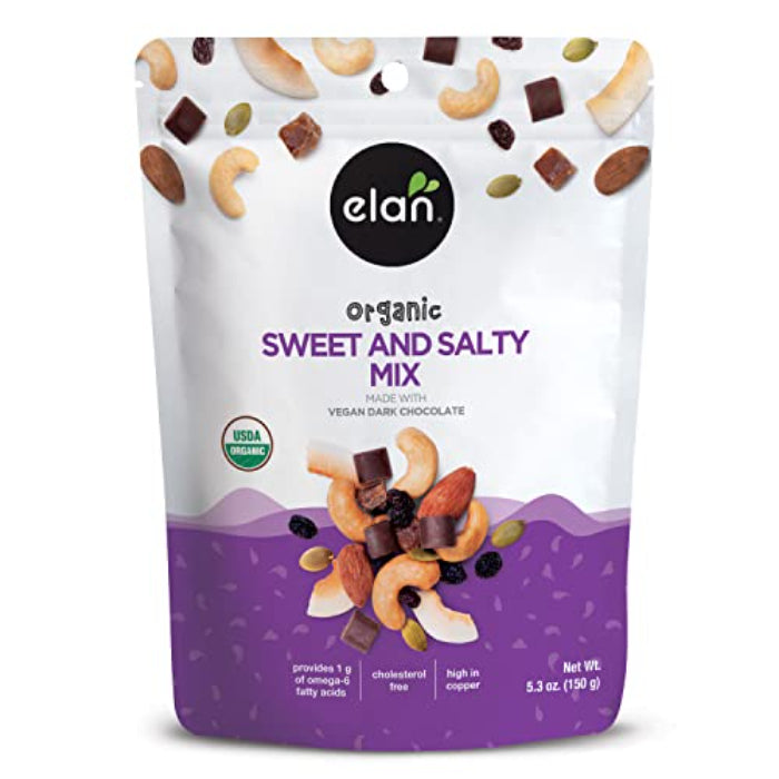 ELAN NUT SWT N SALTY MIX ORGA 5.3 OZ