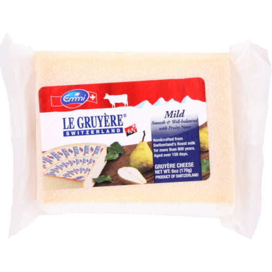 Emmi Cheese Le Gruyere 6 Oz - Pack of 16