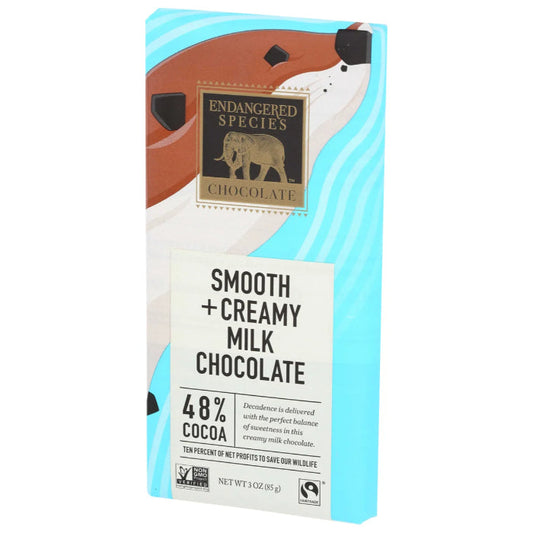 ENDANGERED SPEC - Salmon Otter Milk Chocolate Bar 3OZ ( Pack of 12)