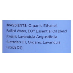 EO - Lavender Deodorant Spray, 4 oz - ingredients