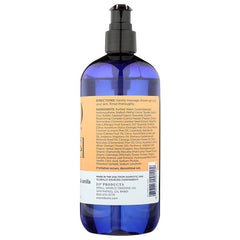 EO - Shower Gel Orange Blossom & Vanilla, 16oz - back 