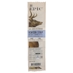 Epic - Venison Steak Strip, 0.8 Oz - Pack of 20