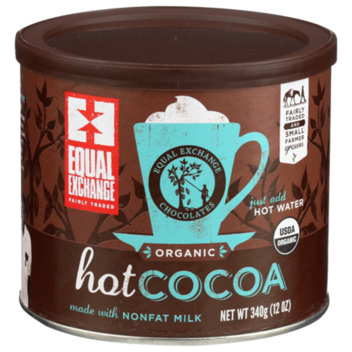 Equal Exchange - Hot Cocoa Mix Organic, 12 Oz - Pack of 6