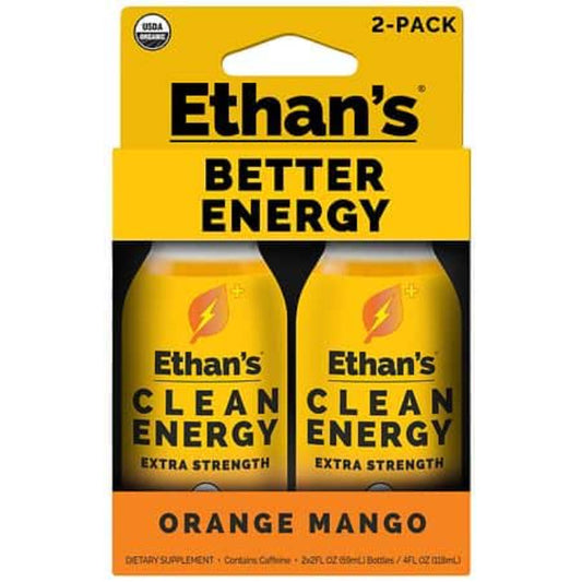 ETHANS SHOT ENERGY XTRA ORANGE 4 FO - Pack of 1