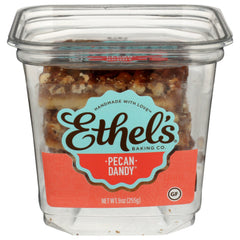 Ethel's - Gluten-Free Dessert Bar Pecan Dandy, 9 Oz | Pack of 8