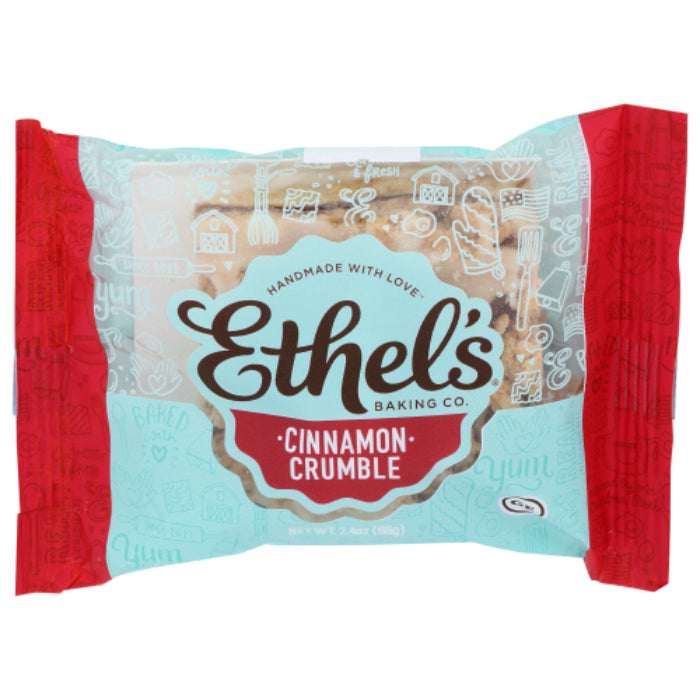 Ethel's - Cinnamon Crumble Bar, 2.4 oz - Pack of 36