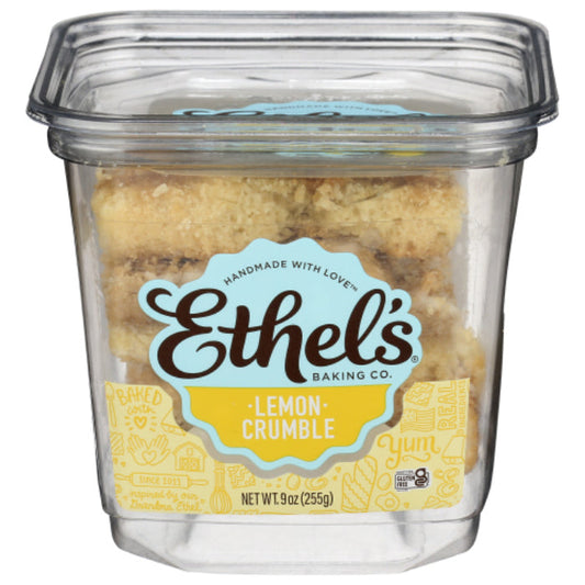 Ethel's - Lemon Crumble Bar, 9 Oz | Pack of 8