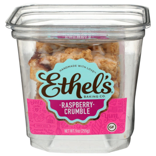 Ethel's - Oatmeal Raspberry Bar, 9 Oz | Pack of 8