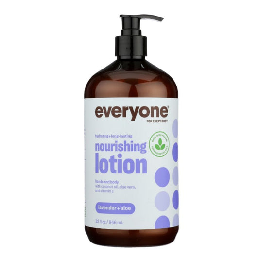 Everyone - Lavender + Aloe Lotion, 32 Oz - Pack of 3