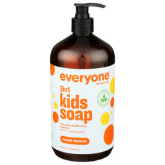 Everyone - Orange Kids Soap, 32 Oz - Pack of 3