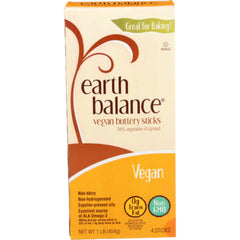 Earth Balance - Buttery Stick, 16 OZ - Pack of 18