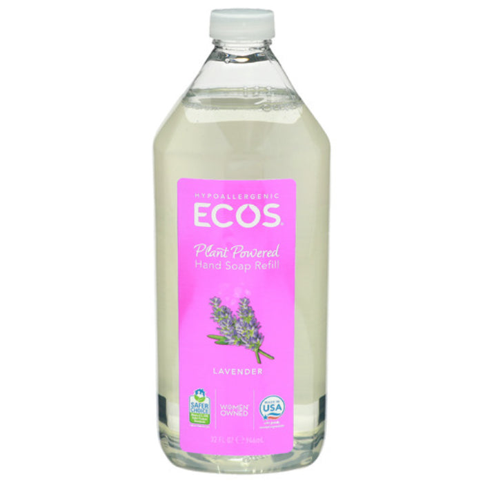 ECOS - Refill Lavender Hand Soap, 32 Oz - Pack of 6