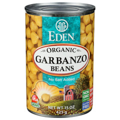 Eden Foods - Organic Garbanzo Beans, 15 Oz - Pack of 12