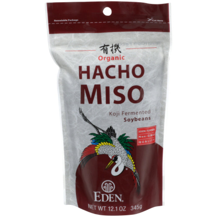 Eden Foods - Hacho Miso Soyabeans Organic, 12.1 Oz - Pack of 12