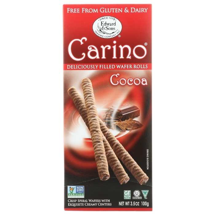 Edward & Sons - Carino Wafer Rolls cocoa