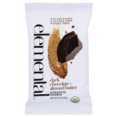 Elemental Bar Dark Chocolate Almond Butter 1.8 Oz - Pack of 12