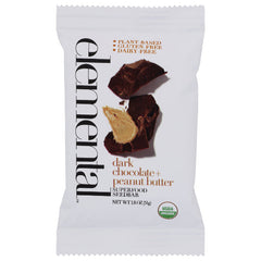 Elemental Bar Dark Chocolate Peanut Butter 1.8 Oz - Pack of 12