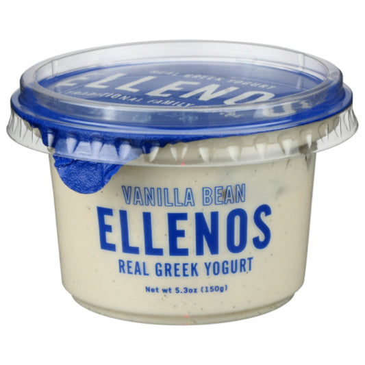 Ellenos Yogurt Vanilla Bean 5.3 Oz - Pack of 8