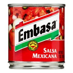 Embasa Salsa Mexicana Medium 7 Oz - Pack of 12