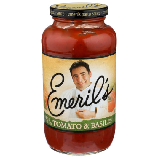 Emeril's Sauce Pasta Italian Tomato & Basil 25 Oz - Pack of 6