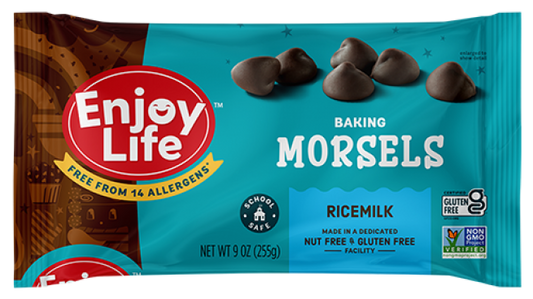 Enjoy Life Baking Morsels Ricemilk 9.00 oz
 | Pack of 12 - PlantX US