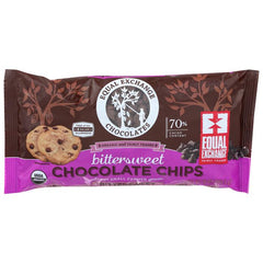 Equal Exchange - Organic Chocolate Chips Bittersweet, 10 oz