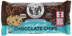 Equal Exchange - Organic Chocolate Chips, 10oz (Semi-Sweet) 
 | Pack of 12 - PlantX US