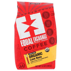 Equal Exchange - Organic Whole Bean Coffee Love Buzz